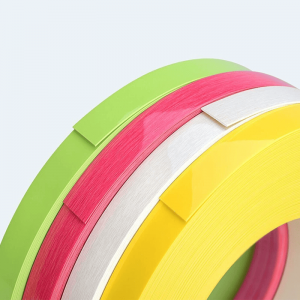 Mobilier din cereale din lemn din PVC Culoare de bandă de margine